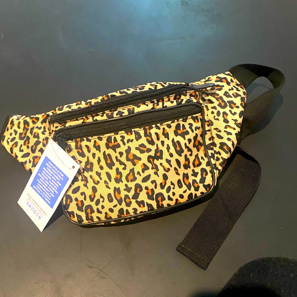NWT Leopard Fannypack
